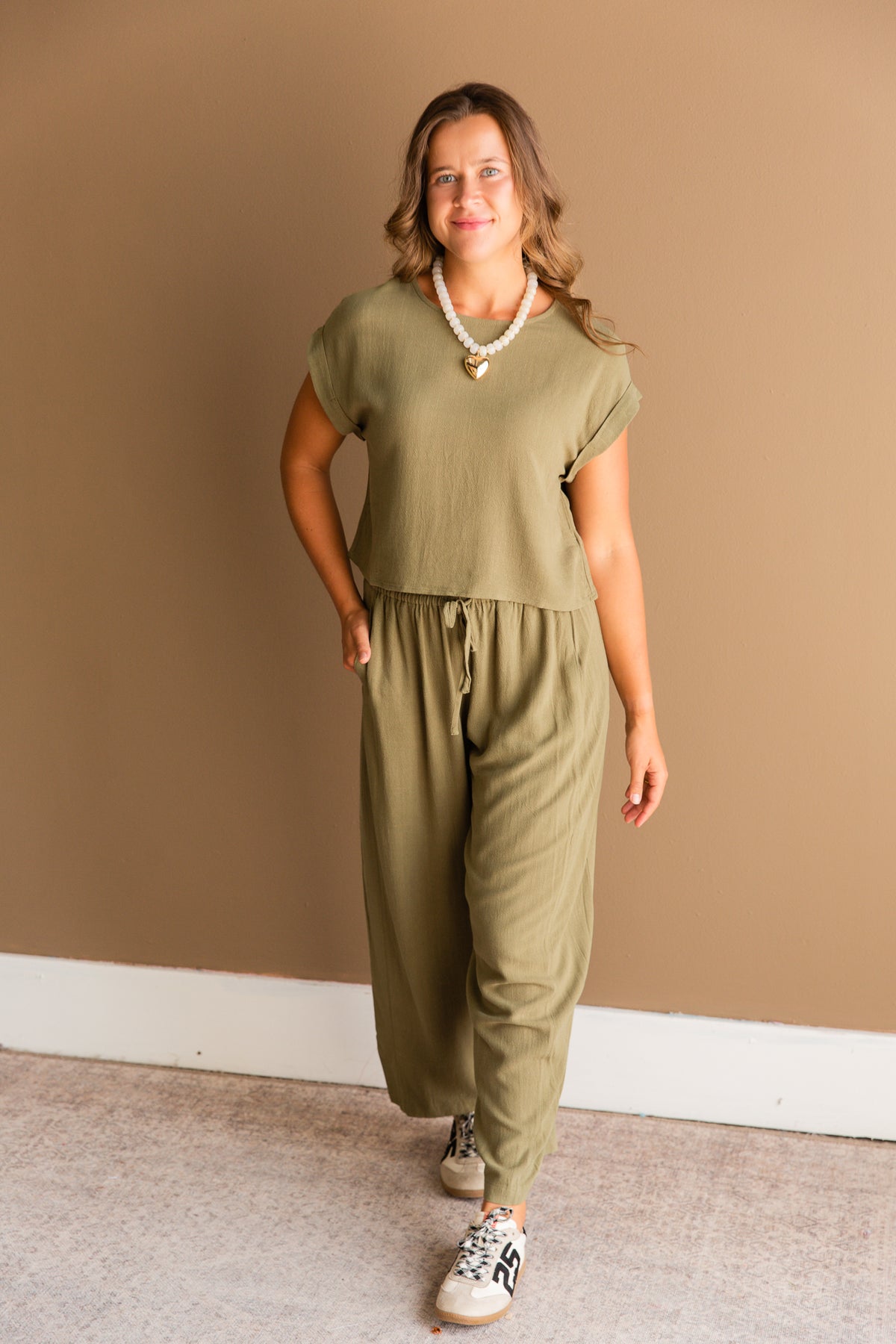 Sugarloaf Cuffed Top