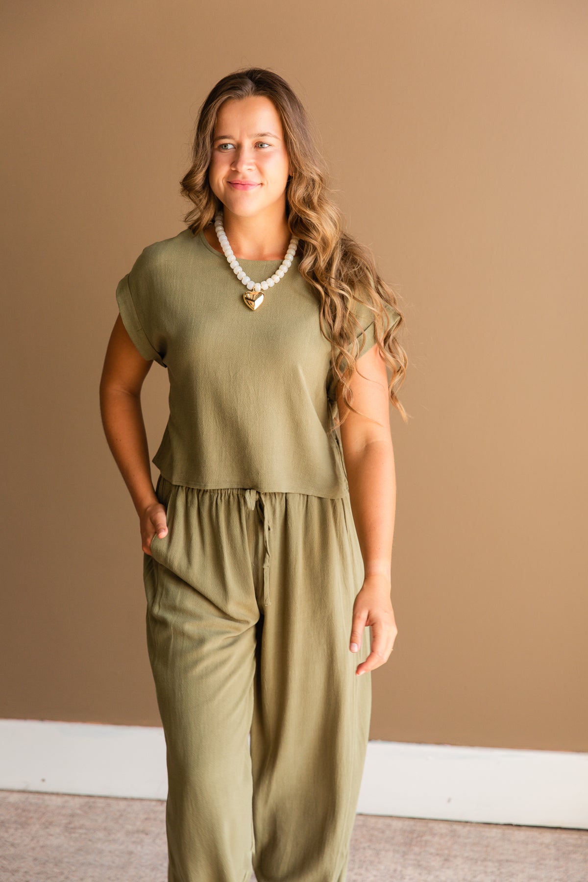 Sugarloaf Cuffed Top