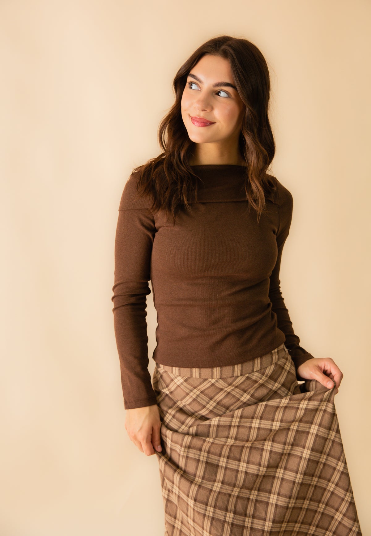 Lucy One Shoulder L/S Top