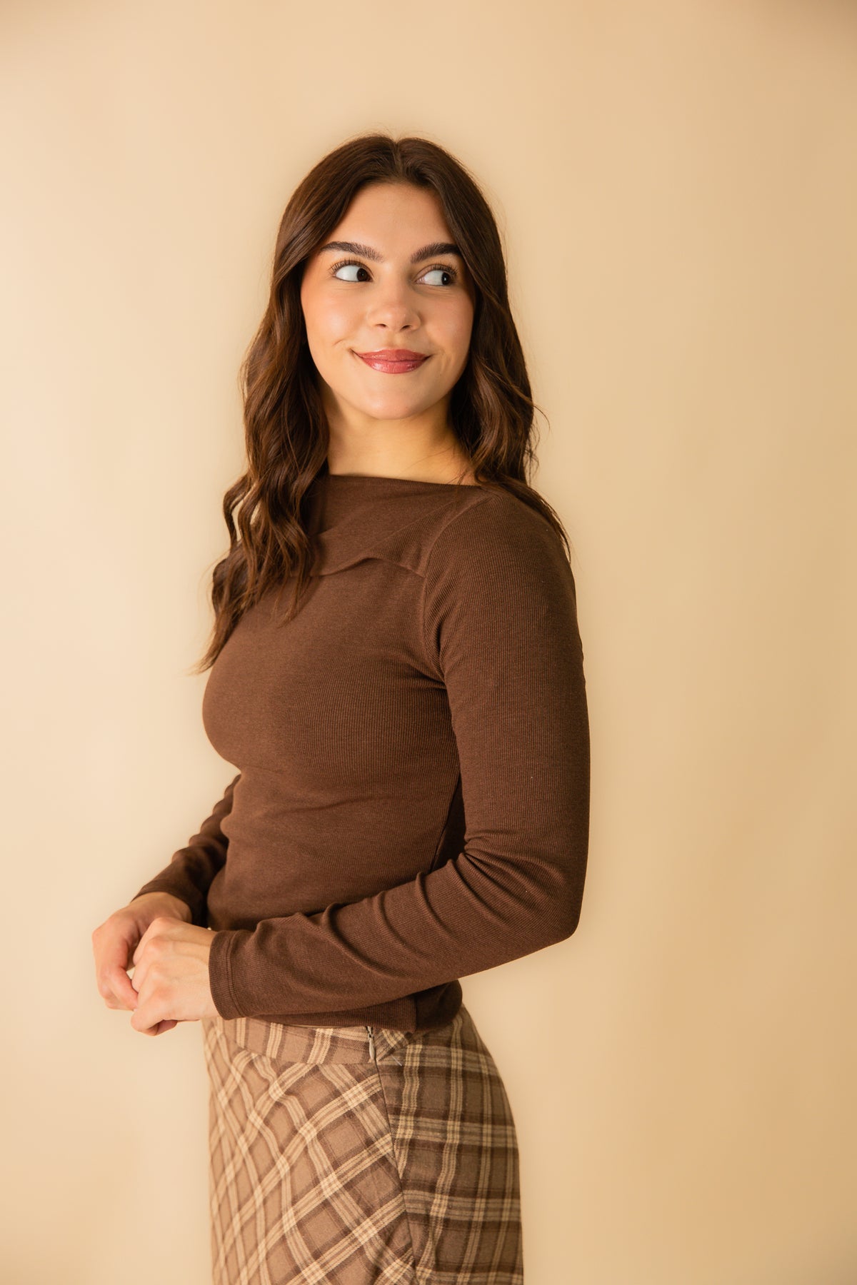 Lucy One Shoulder L/S Top