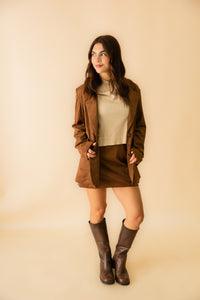 Kaia Suede Blazer