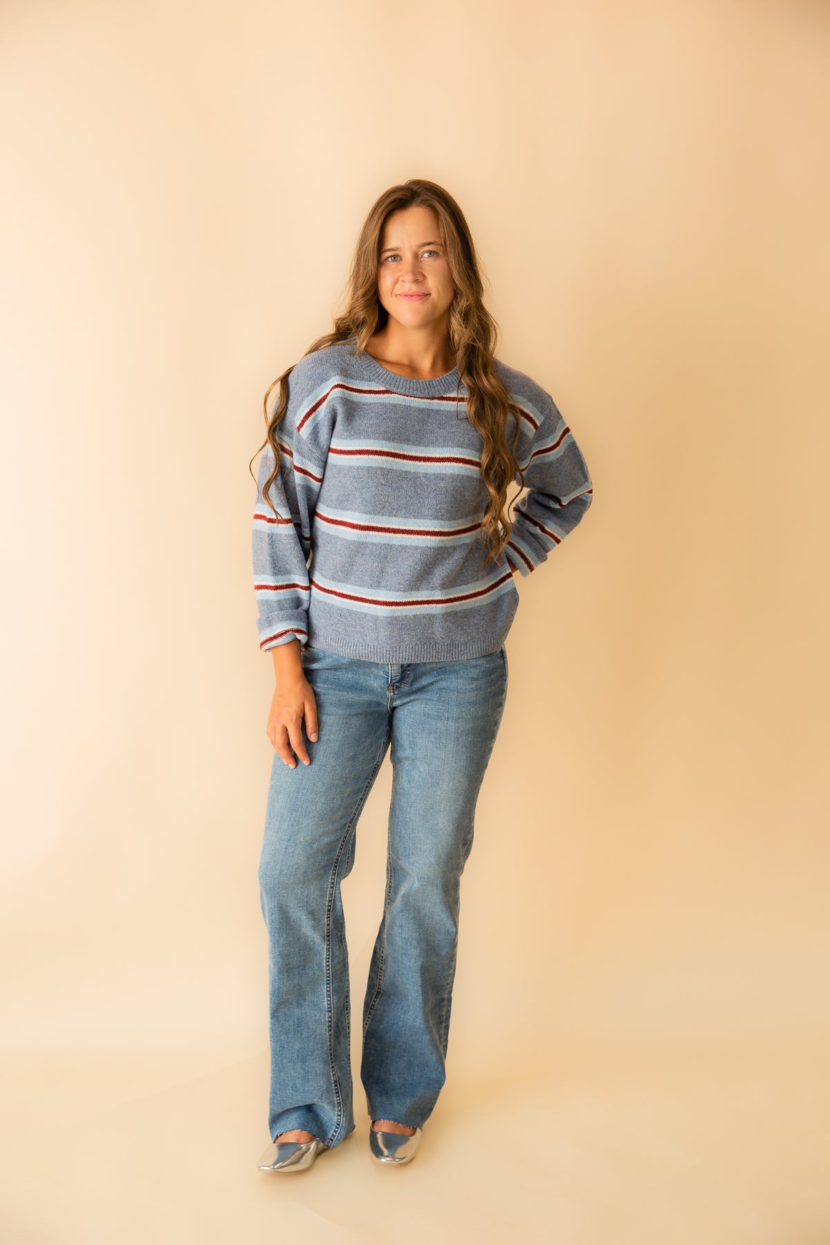 Hudson Stripe Sweater