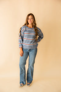 Hudson Stripe Sweater