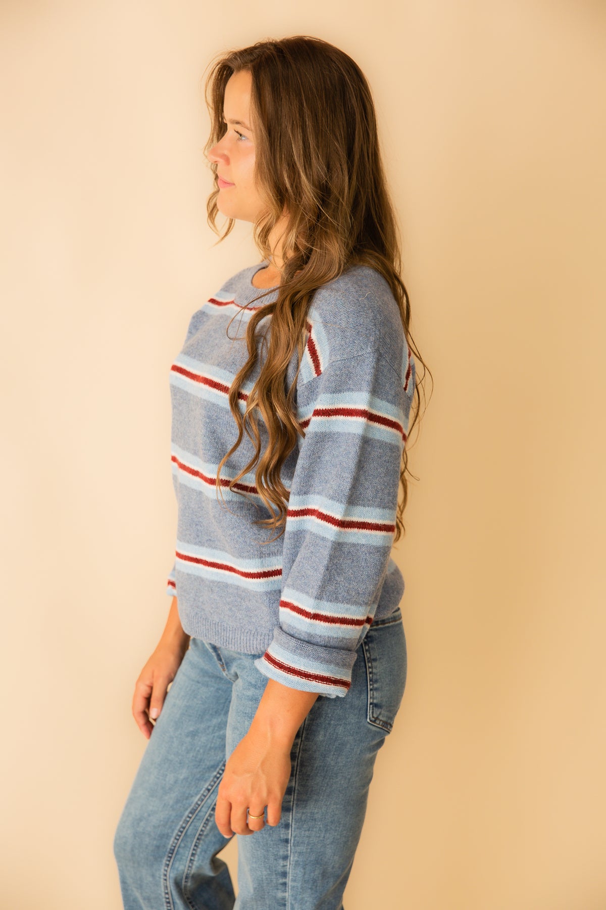 Hudson Stripe Sweater