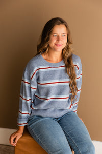 Hudson Stripe Sweater