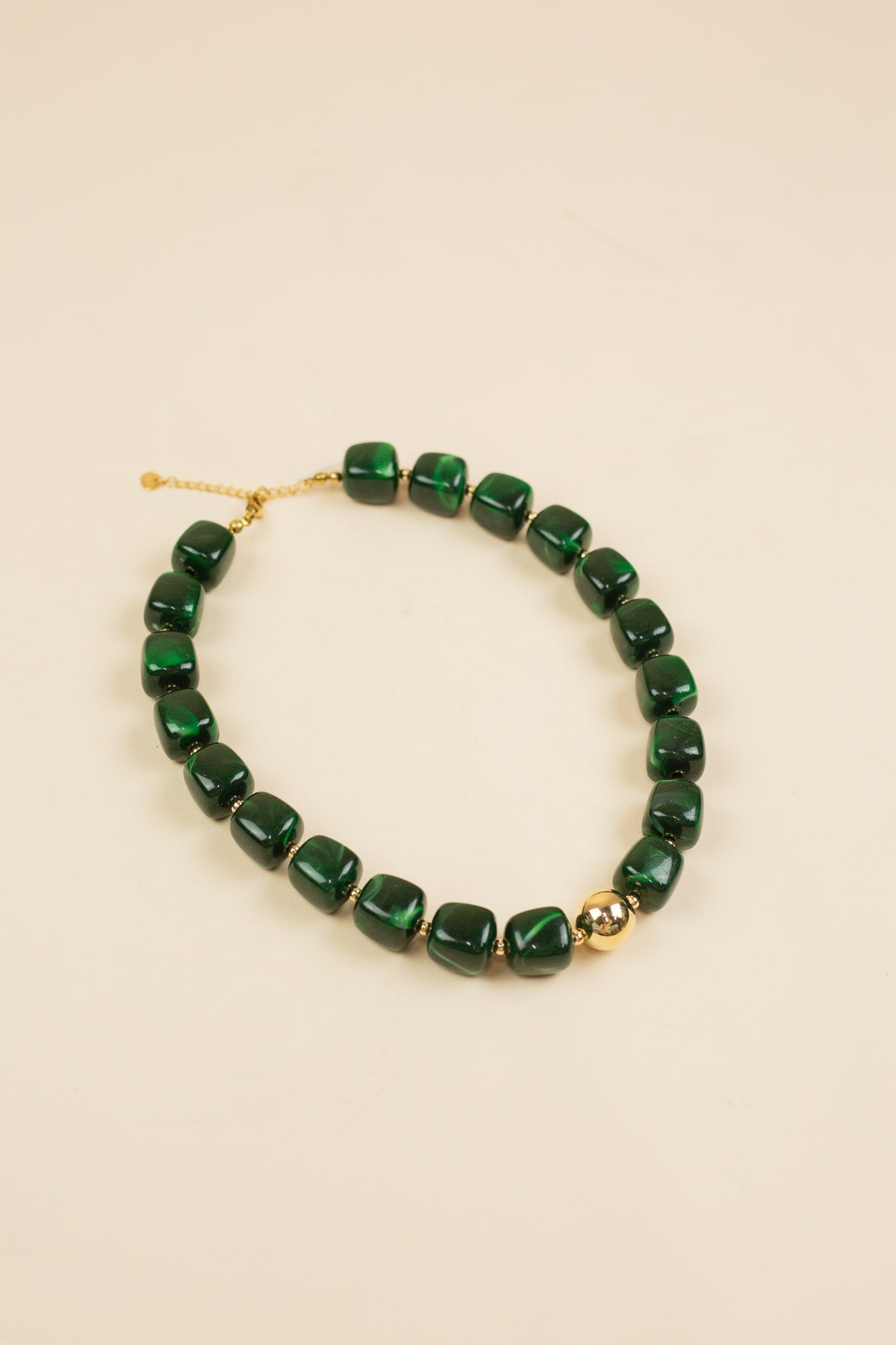 Bindi Chunky Necklace Green