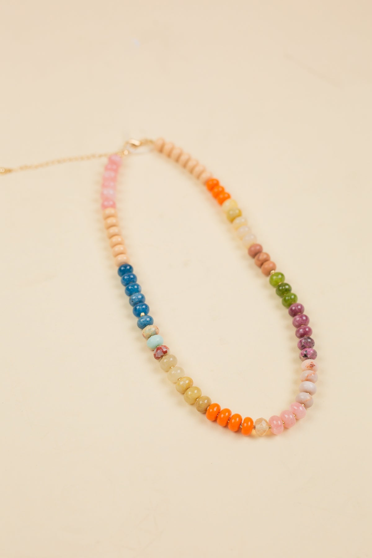 Aaliyah Beaded Necklace Multi