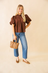 Off Duty Bowed Ankle Jean