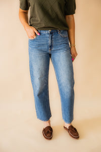 Off Duty Bowed Ankle Jean
