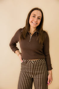The Sloane Zip Sweater