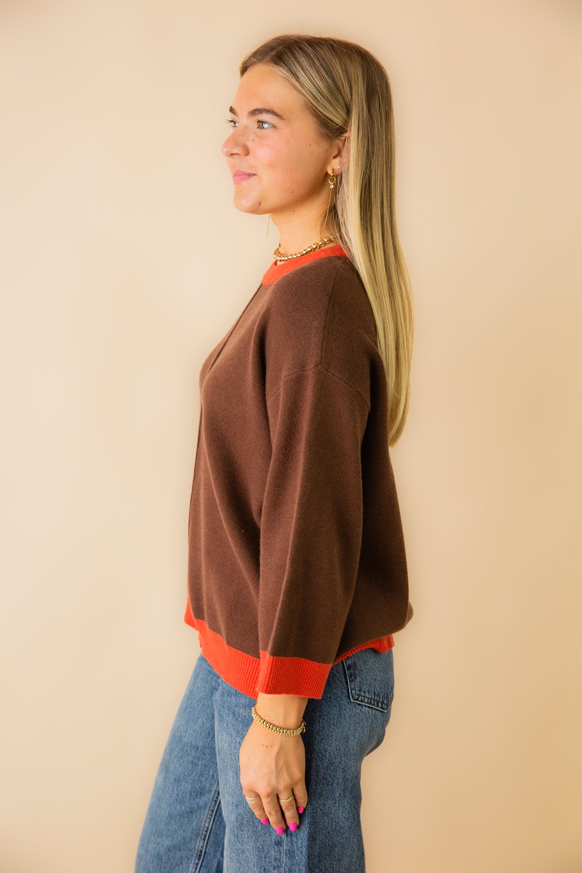 Mackenna Contrast Sweater