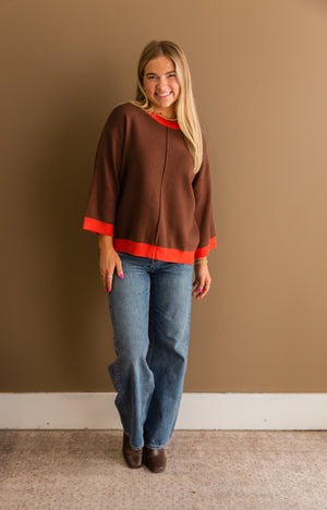 Mackenna Contrast Sweater