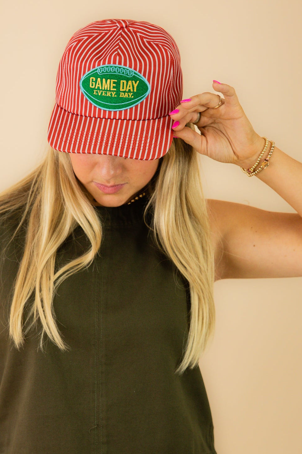 Game Day, Everyday Canvas Cap