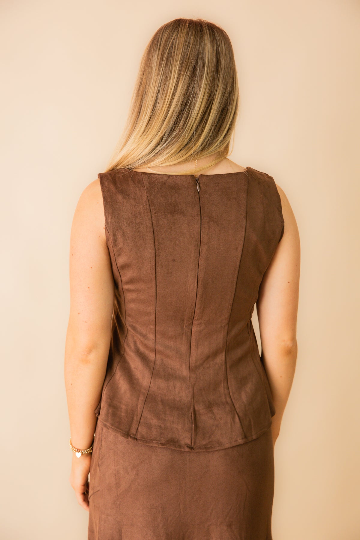 Bexley Suede Top