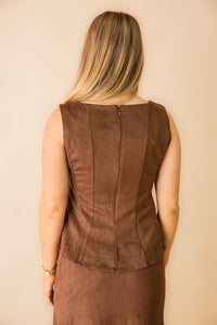 Bexley Suede Top