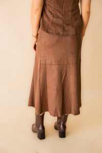 Bexley Suede Skirt