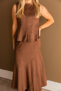 Bexley Suede Skirt