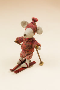 Winter Mouse With Ski Set, Big Sister