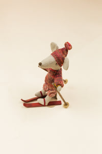 Winter Mouse With Ski Set, Big Sister