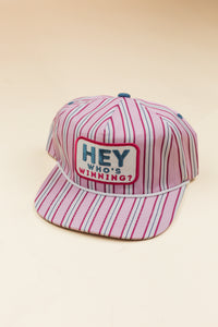Who's Winning Canvas Cap