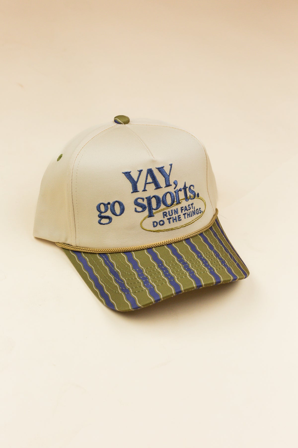Yay, Go Sports Canvas Cap