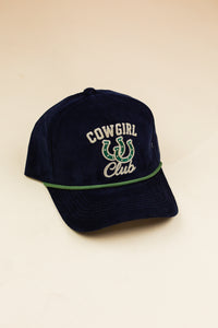 Cowgirl Club Canvas Cap
