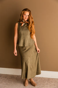 Bexley Suede Top