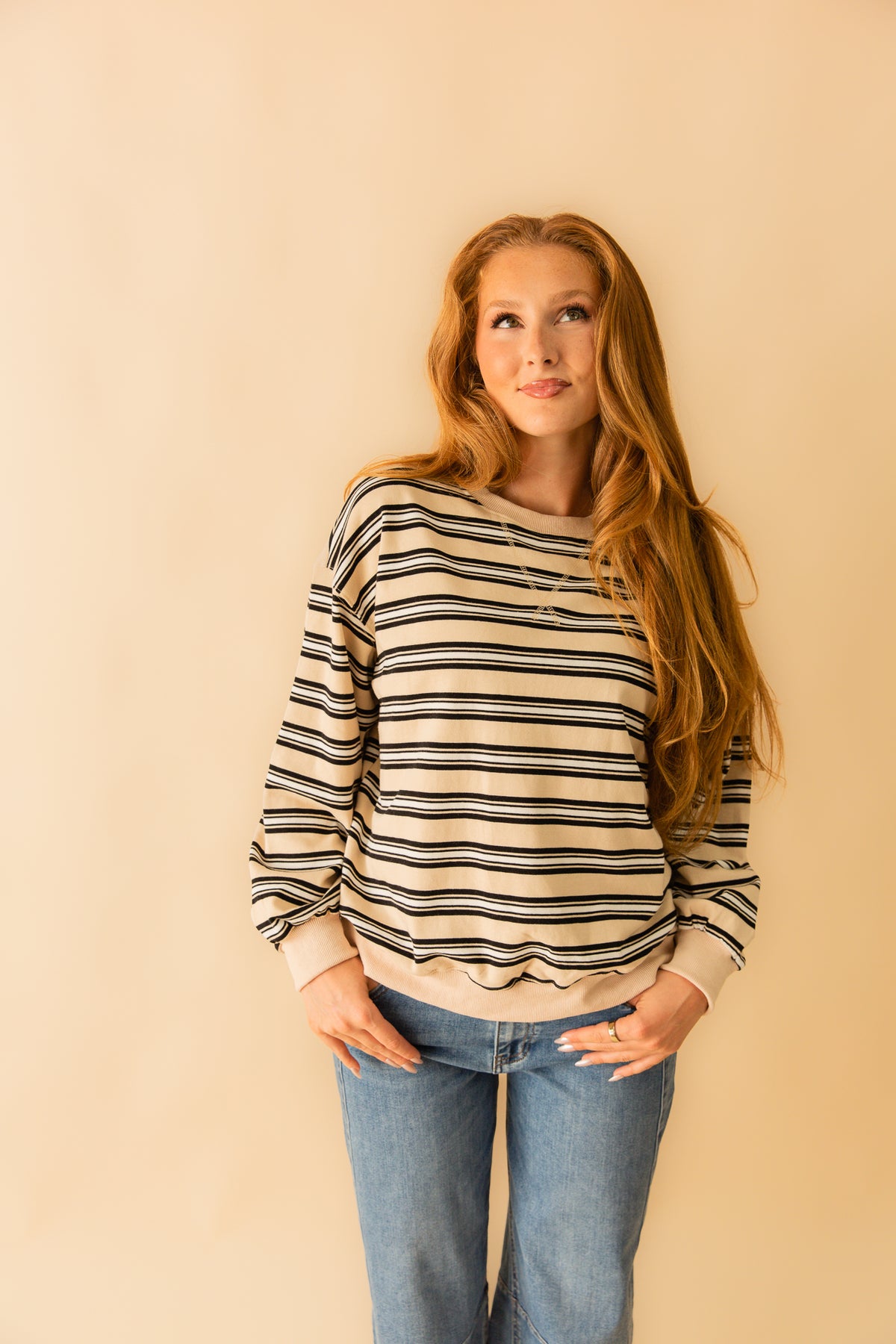 Oversized French Terry Sweatshirt