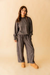 Oversized Scuba Barrel Lounge Pants