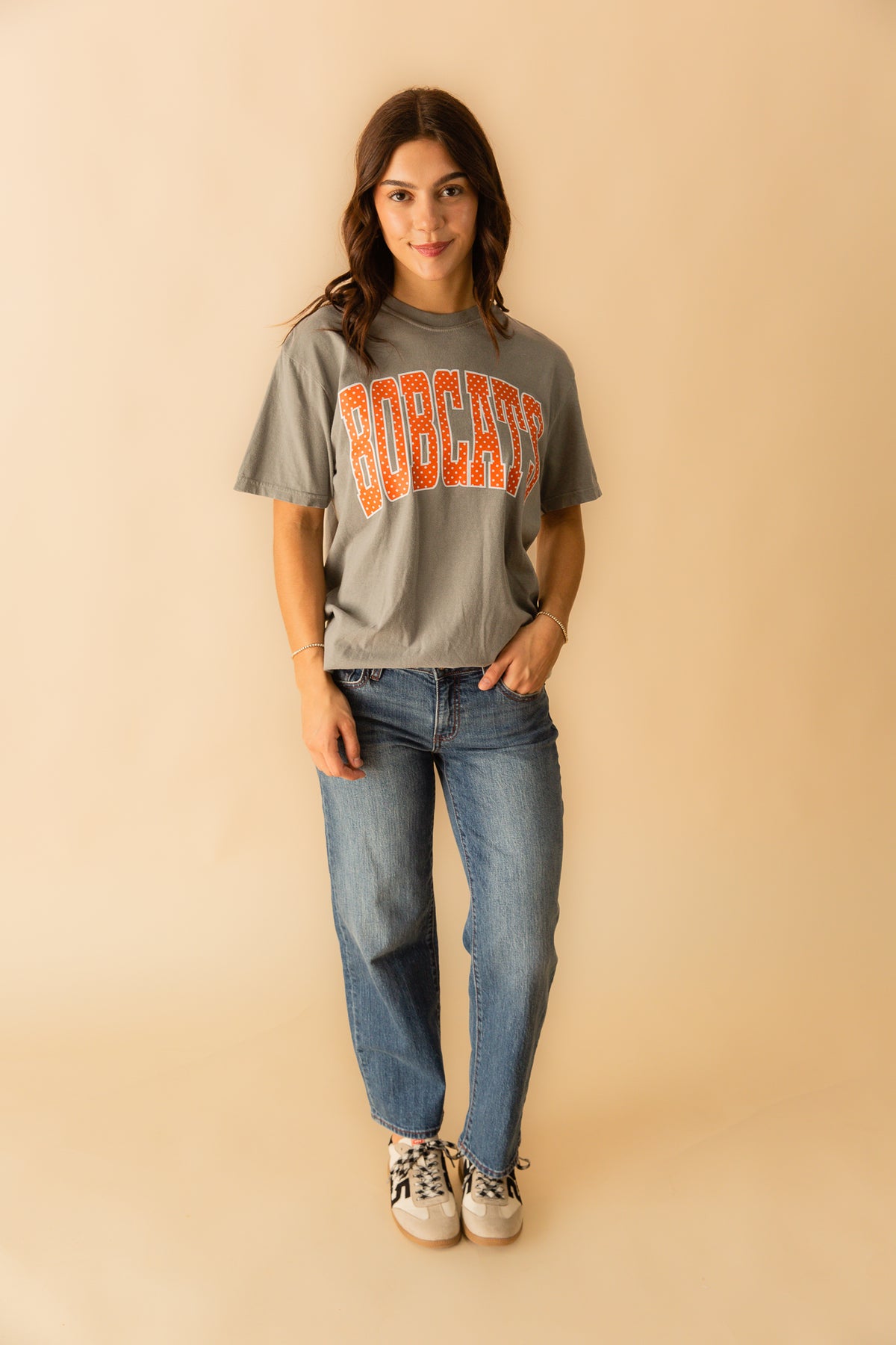 Bobcats Polka Dot Tee