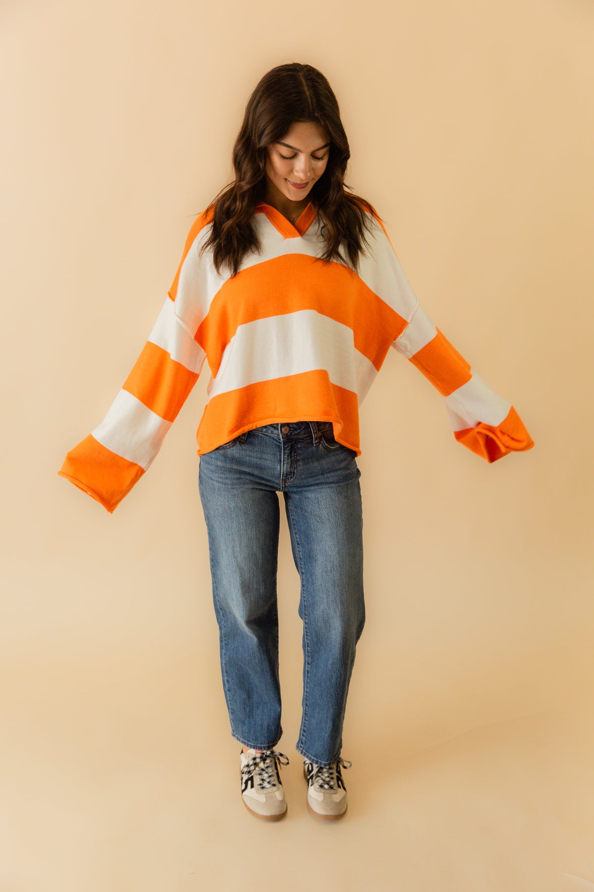 Oversized Gameday Rugby Sweater