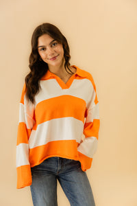 Oversized Gameday Rugby Sweater
