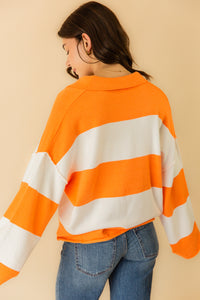 Oversized Gameday Rugby Sweater