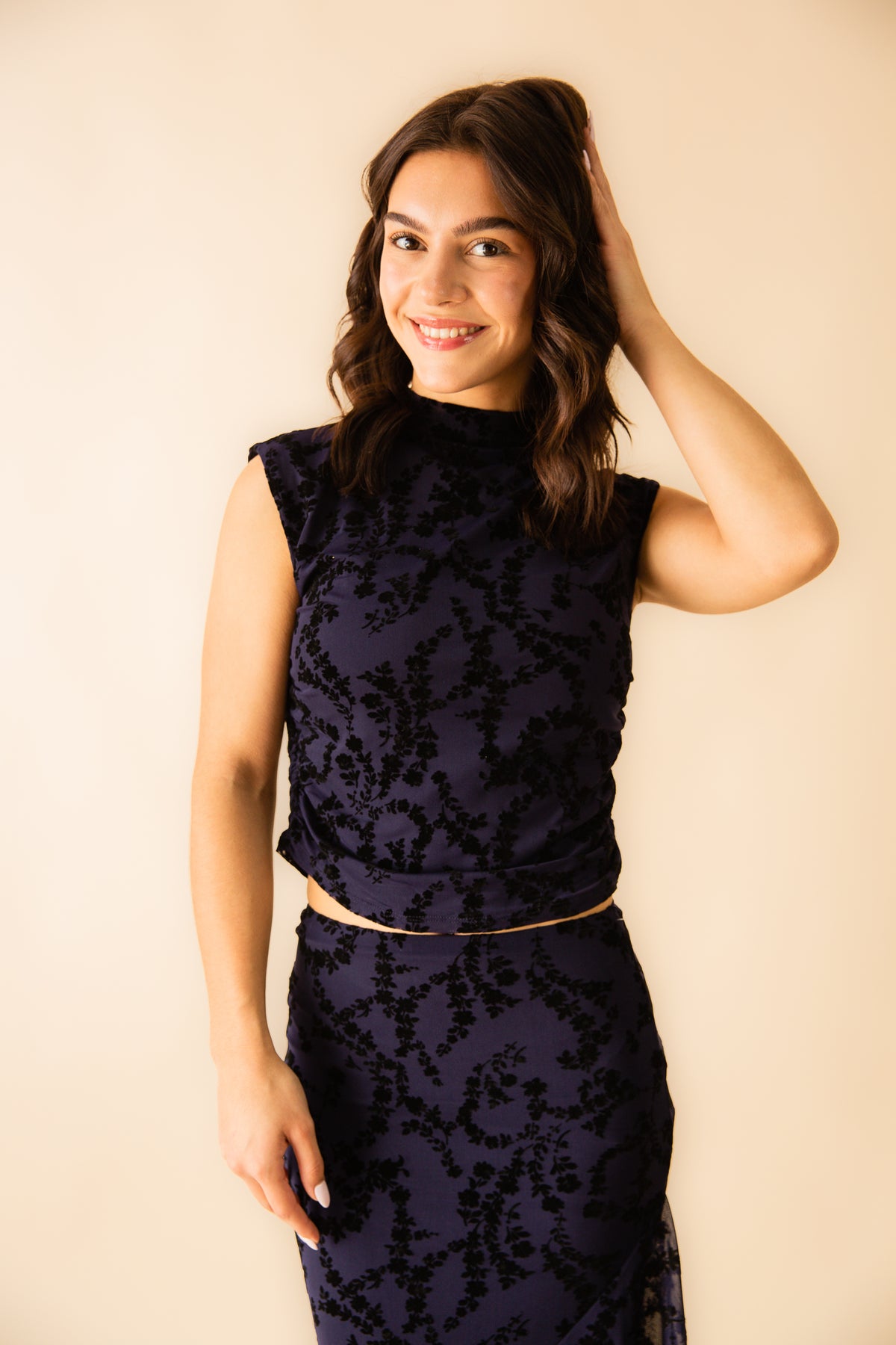 Begonia Mesh Top