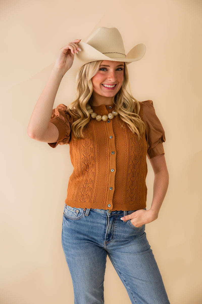 Amelia Puff Sleeve Top