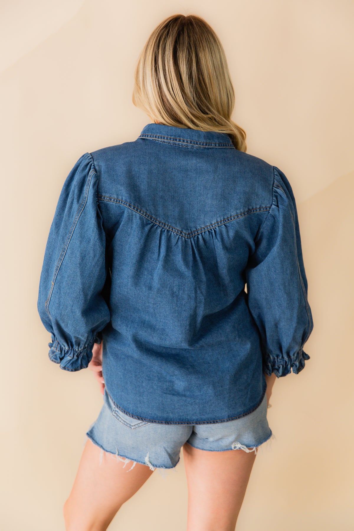 Merci Denim Top