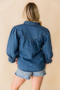 Merci Denim Top
