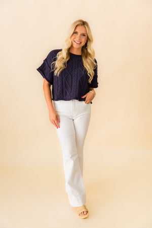 Kenzie S/S Sweater Top