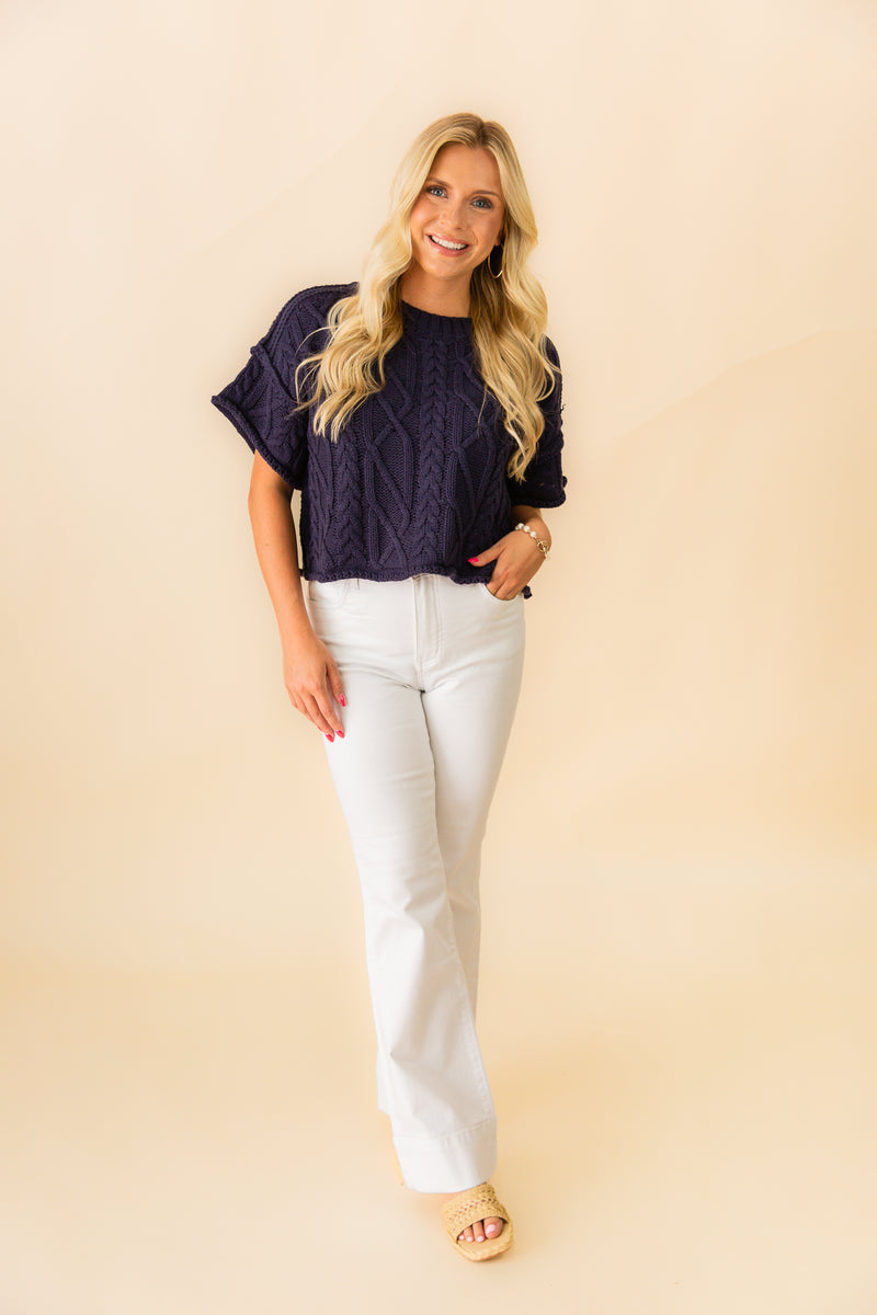 Kenzie S/S Sweater Top