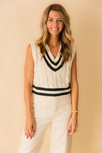 Novel V Neck Sweater Vest