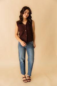 Warm Cider Sweater Vest