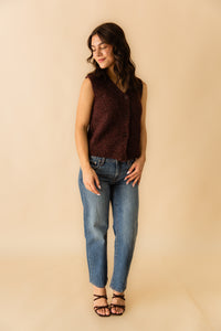 Warm Cider Sweater Vest