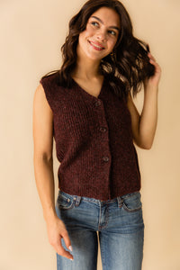Warm Cider Sweater Vest