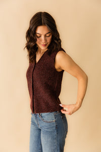 Warm Cider Sweater Vest