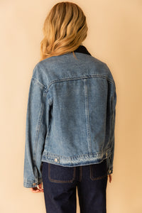 Sidney Cropped Denim Jacket