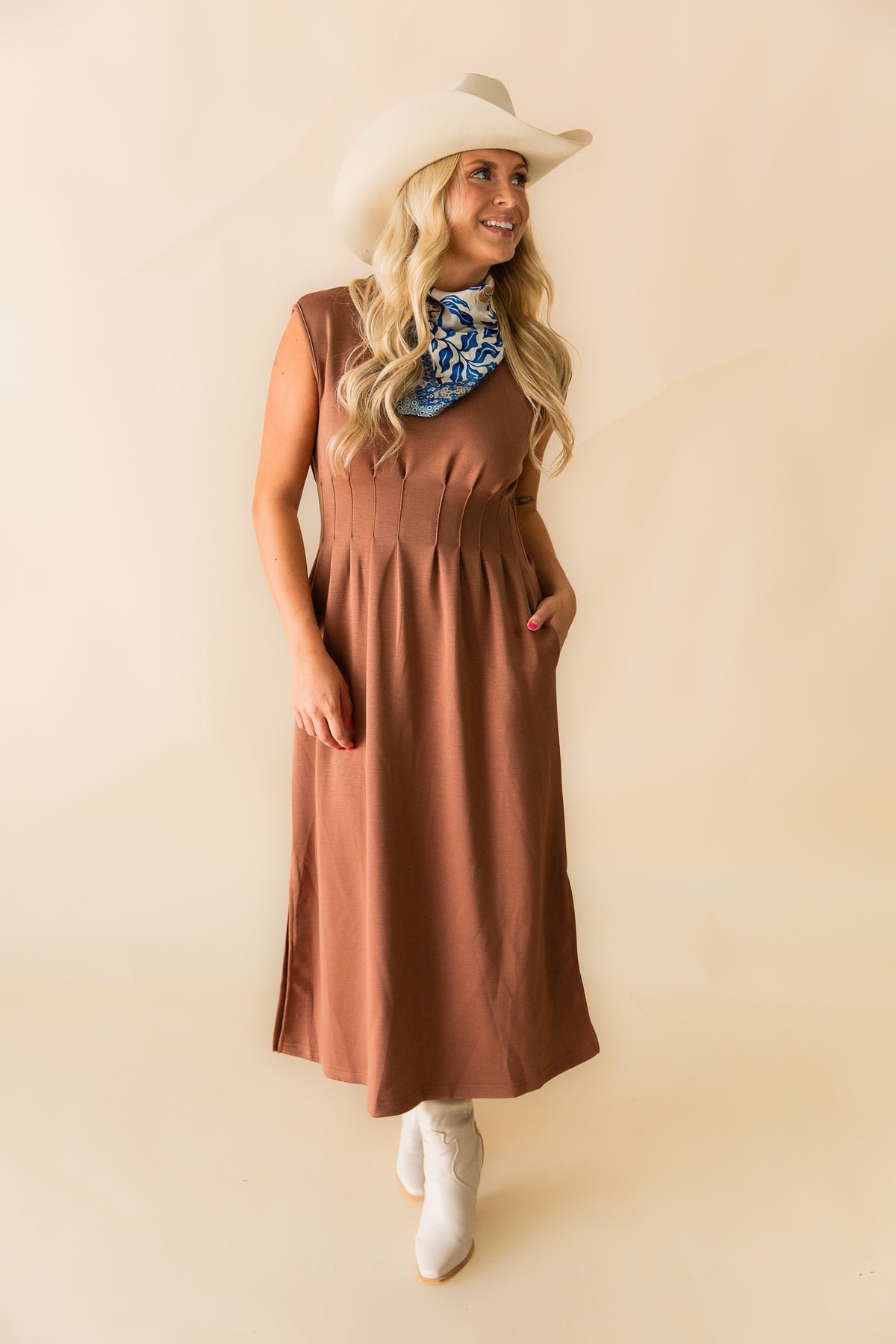 Early Morning Midi Dress