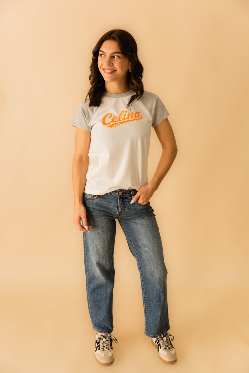 Carson Collegiate Acid Washed Raglan