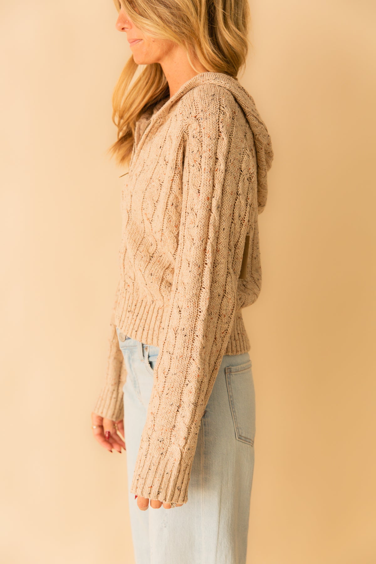 Effortless Cable Knit Cardigan
