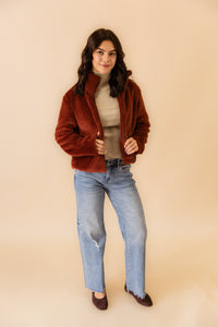 Teddy Faux Fur Jacket