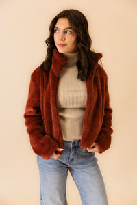 Teddy Faux Fur Jacket